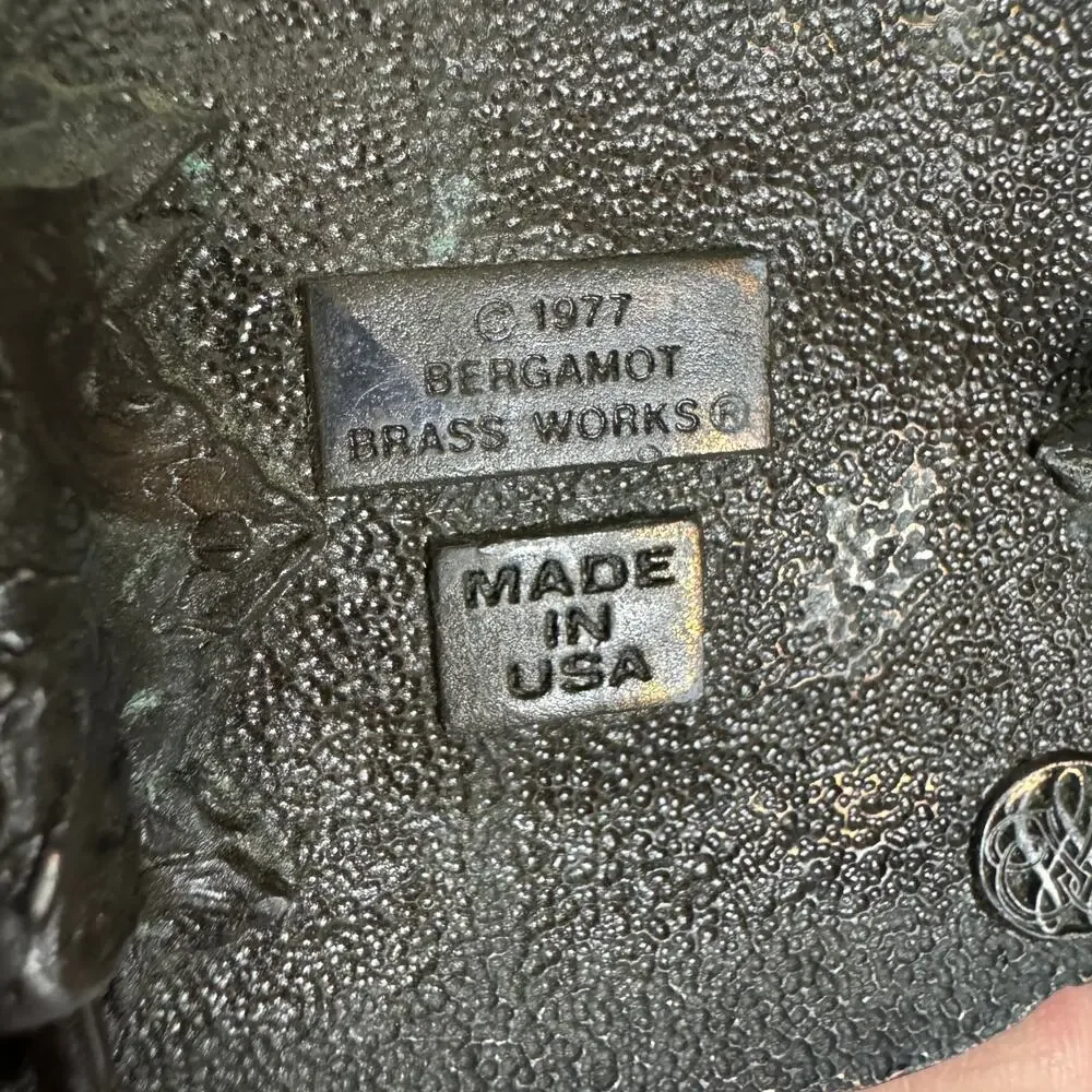 1977‎ Bergamont Solid Brass Airplane Belt Bucklet